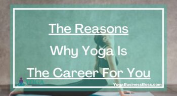The Reasons Why Yoga Is The Career For You