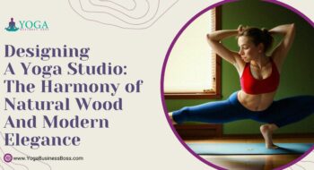 Designing a Yoga Studio: The Harmony of Natural Wood and Modern Elegance